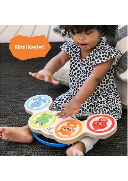 Baby Einstein Hape Magic Touch Drums /Ahşap Vurmalı Oyuncak