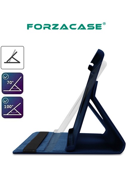 Lenovo Tab M10 Plus 3.nesil TB125FU 10.61 Inch Için 360 Derece Döner Standlı Kılıf - FC012 fırsatları