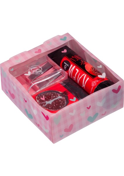 Hediyelik Kırtasiye Seti Bv "fresh & Fruity - Pomegranate" (3 Parça)