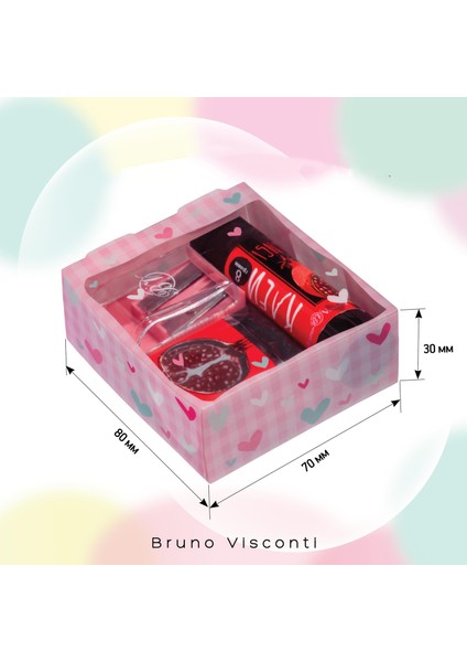 Hediyelik Kırtasiye Seti Bv "fresh & Fruity - Pomegranate" (3 Parça) indirimleri