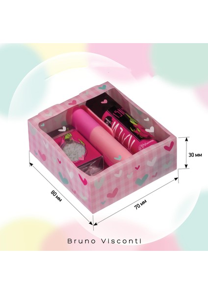 Hediyelik Kırtasiye Seti Bv "fresh & Fruity.pıtahaya" (3 Parça) indirimleri