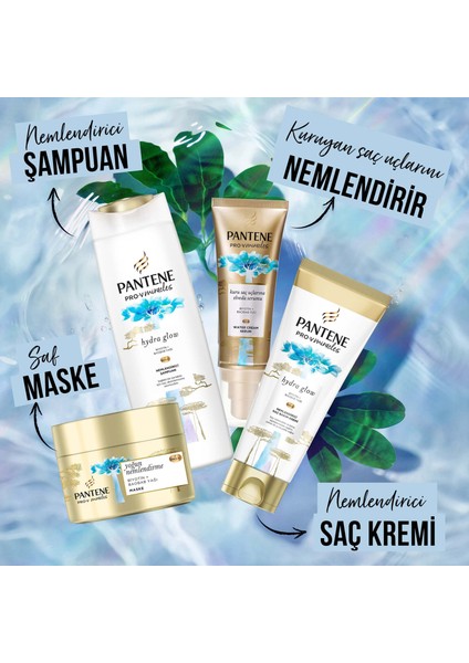 Hydra Glow Nemlendirici Şampuan 350 ml + Nemlendirme Maskesi 160 ml + Saç Serumu 70 ml indirimleri
