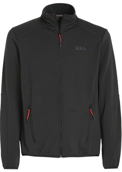Antrasit Erkek Dik Yaka Regular Fit Polar Sweatshırt A107002S00_ACT Mıd Wgt Grıd Fleece