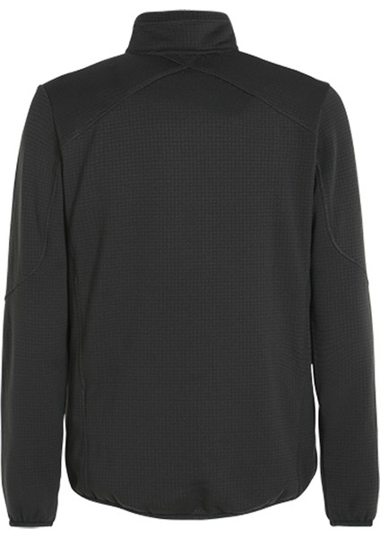 Antrasit Erkek Dik Yaka Regular Fit Polar Sweatshırt A107002S00_ACT Mıd Wgt Grıd Fleece