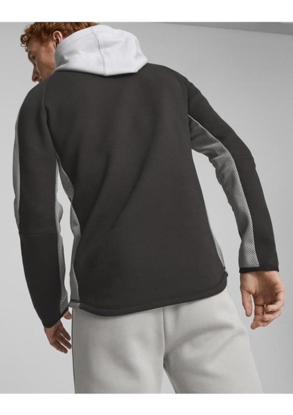 Evostrıpe Hoodie Erkek Eşofmanüstü Gri S-Xxl