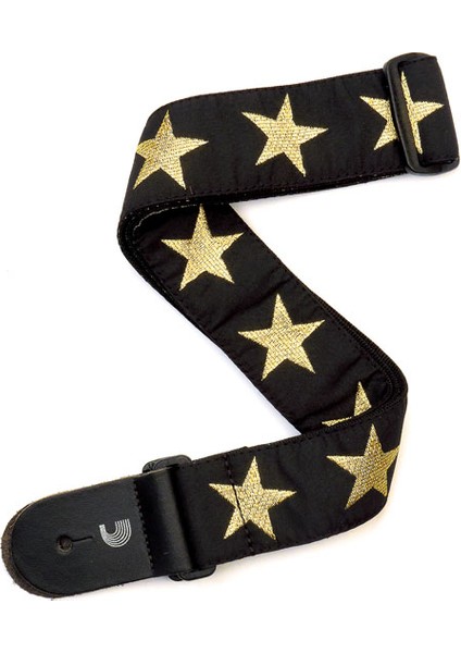 Gitar Askısı Dokuma Gold Star
