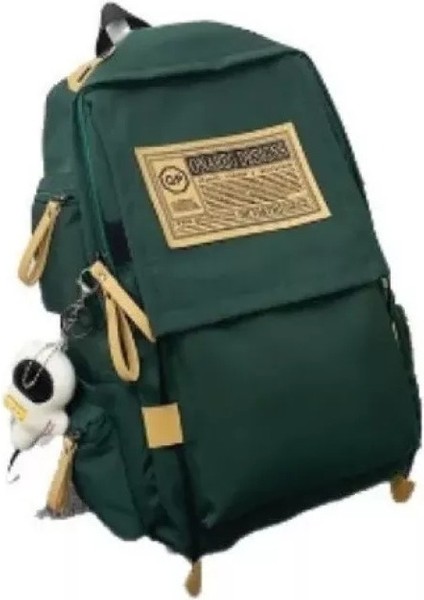 Kawaii Sırt Çantası Gençlik Rüzgar Gündelik Yaratıcı + Kolye Ucu*1 (Yurt Dışından)