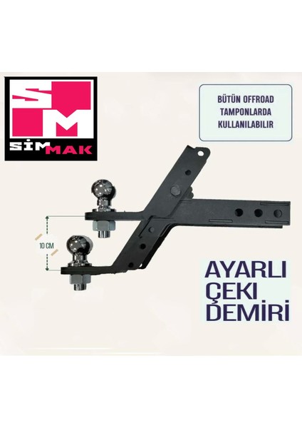 Off Road Ayarlı Çeki Demiri