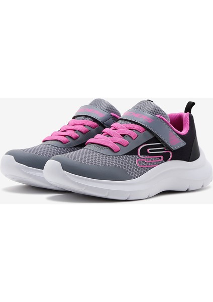 Skech Fast - Trending Color Büyük Kız Çocuk Siyah Spor Ayakkabı 303534L Bkgy