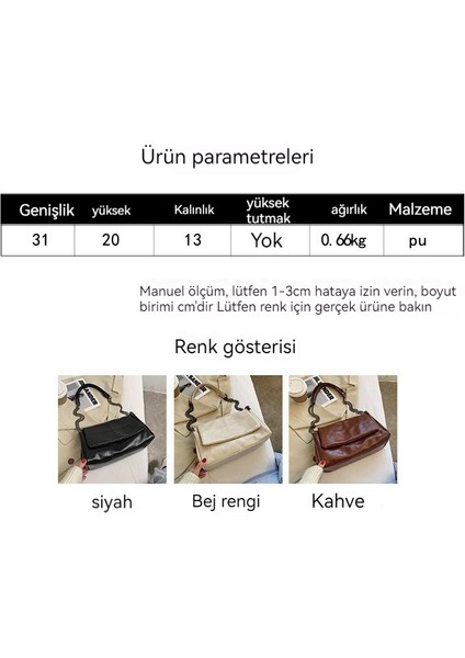 Yj Boutiqa Omuz Çantası (Yurt Dışından)