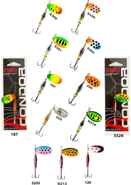 5129 Spinner No:2 10GR Alabalık Kaşık