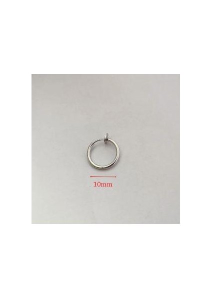 Küpe Kulak Dudak Burun Çelik Piercing Gri Kadın Erkek Ithal 316 L Paslanmaz indirimleri