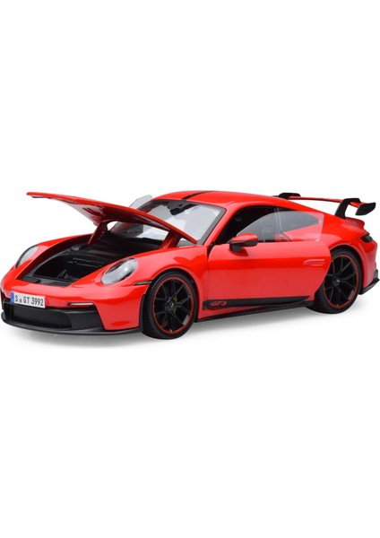 Porsche 911 Gt3 Model Araba 1/18 - Kırmızı