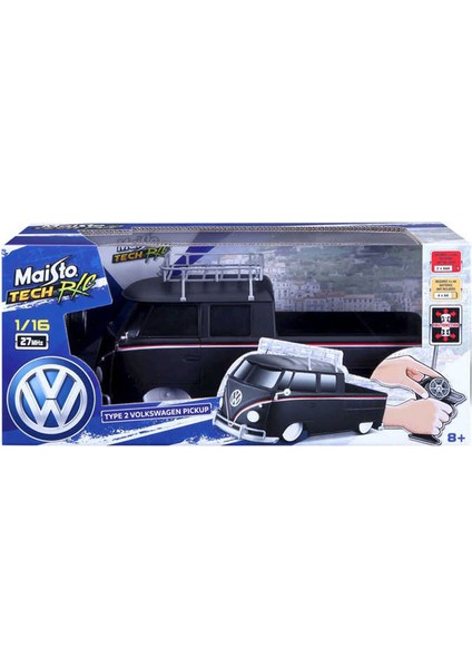 Type 2 Volkswagen Pickup Uzaktan Kumandalı Araba 1/16