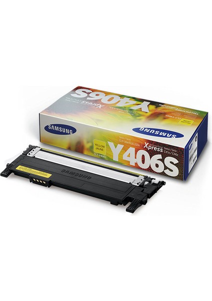HPZR Samsung CLT-Y406S Sarı Orjinal Toner