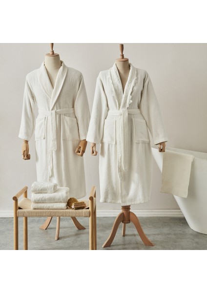 Shine Aile Banyo Seti Offwhite