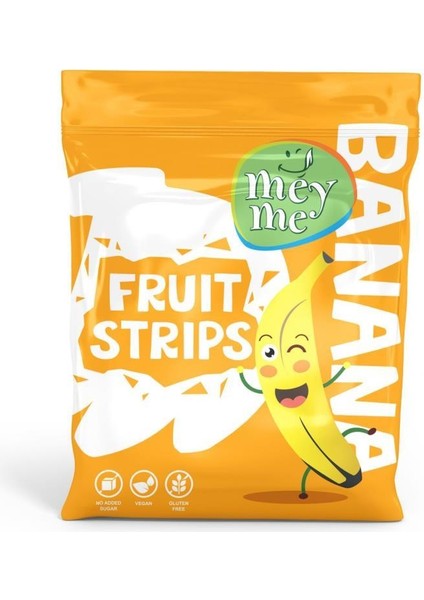 Mey Me Glutensiz Muzlu Meyve Şeritleri