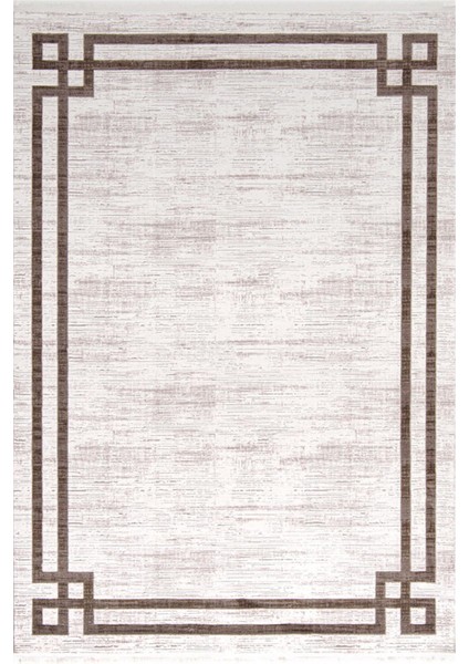 Çam Halı Miras 6813 Kahve Enti Halı Modern Desenli Makine Halısı