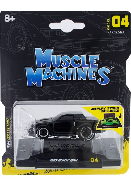 Muscle Machines 04 - 1987 Buick Gnx Model Araba 1/64