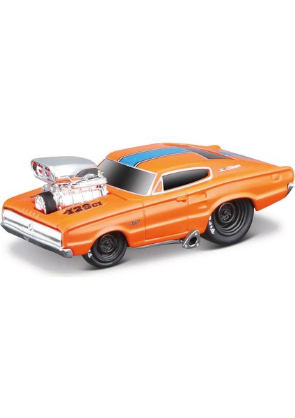 Muscle Machines 03 - 1966 Dodge Charger Model Araba 1/64