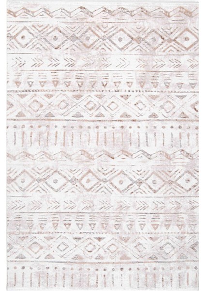 Çam Halı Eliza 4325 Vizon Enti Halı Modern Desenli Makine Halısı