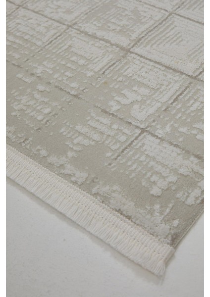Çam Halı Eliza 4326 Gri Enti Halı Modern Desenli Makine Halısı