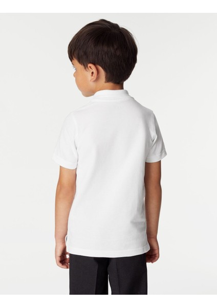 Marks & Spencer Pamuklu 2'li Polo Yaka T-Shirt