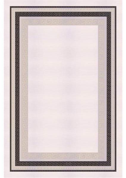 Çam Halı Miras 6815 Gri Enti Halı Modern Desenli Makine Halısı