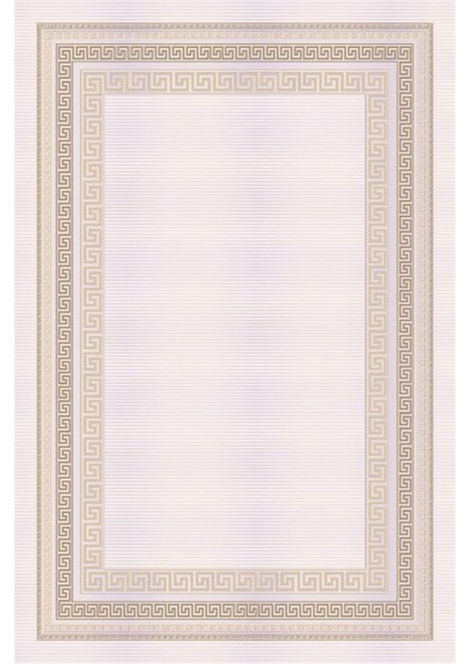 Çam Halı Miras 6814 Kahve Enti Halı Modern Desenli Makine Halısı