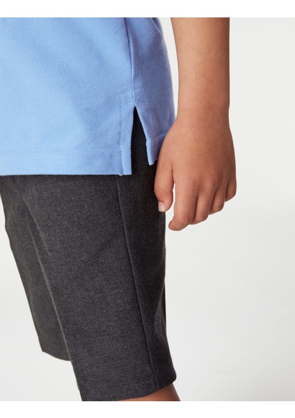 Pamuklu 2'li Polo Yaka T-Shirt modelleri