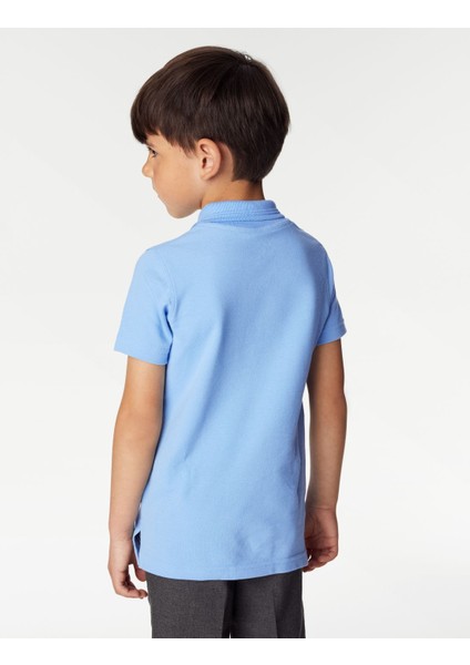 Pamuklu 2'li Polo Yaka T-Shirt fırsatları