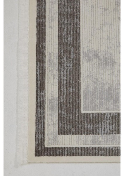 Çam Halı Lavin 4801 Gri Enti Halı Modern Desenli Makine Halısı