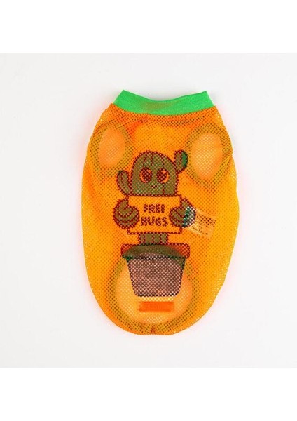 Cactus Mesh Kedi Köpek Tişörtü - Kedi Köpek Kıyafeti Medium modelleri