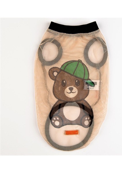 Bear Mesh Kedi Köpek Tişörtü - Kedi Köpek Kıyafeti Medium modelleri