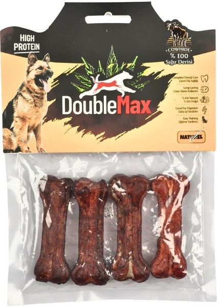 Doublemax Barbekülü Press Kemik Köpek Ödülü 7 cm - 4'lü