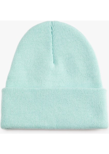 Lastikli Örgü Basic Bere