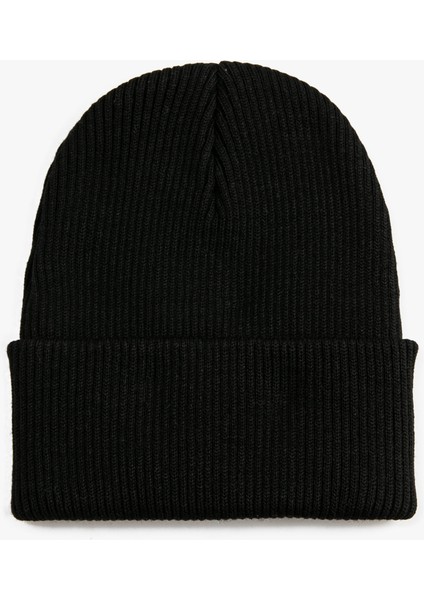 Lastikli Örgü Bere