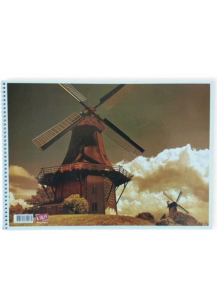 Resim Defteri Karton Kapak 15 Yaprak 24 x 34 cm