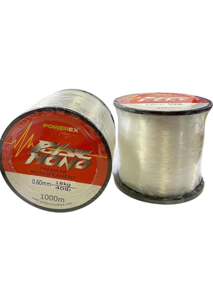 Pulse 1000M. 0,30MM. 6.08KG. Carbon Monofilament Misina