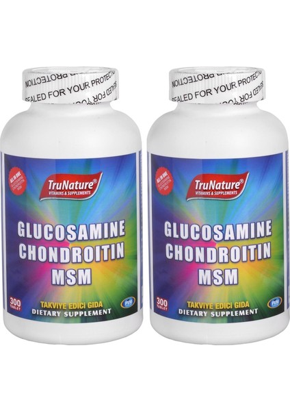 Glucosamine Chondroitin Msm 2 x 300 Tablet Glukozamin Kondroitin