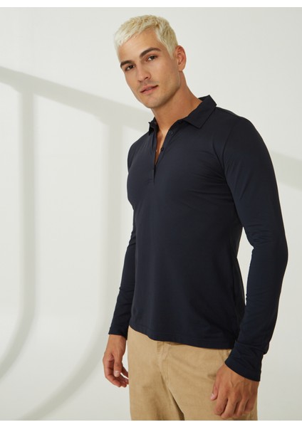 T-Shirt, Xs, Lacivert