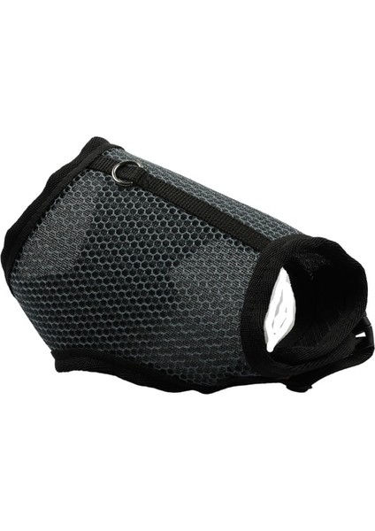 Kedi Göğüs Tasması Terleme Yapmaz Air Kumaş 120 cm Ip -25*35 cm Füme Gri