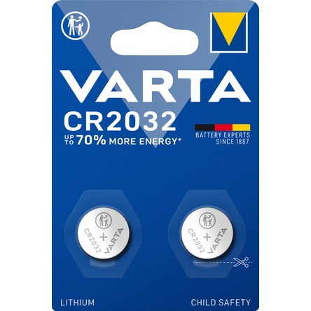 Varta VARTA CR 2032 Lityum Düğme Pil 2'li