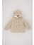 Kız Bebek Kapüşonlu Triko Hırka A4071A523AU 1
