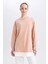 Regular Fit Bisiklet Yaka Sweatshirt Tunik A9527AX23AU 1