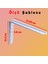 Raf Altı Raf Tutucu Ayak Ferforje Beyaz Klas 31.5 x 21.5 cm 2 Adet (No:4) 2