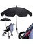 Bebek Pram Pushchair Güneş Yağmur Dayanıklı Şemsiye Taşınabilir Beyaz (Yurt Dışından) 3