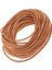 1 Metre Yuvarlak Deri Rulo Inkol Kordu, 2,5 mm Çapında (Yurt Dışından) 5