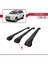 Toyota Rav4 2006-2012 Arası ile Uyumlu Ace-1 Ara Atkı Tavan Barı Siyah 3 Adet Bar 4