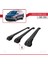 Toyota Sienna (XL10) 1998-2003 Arası ile Uyumlu Ace-1 Ara Atkı Tavan Barı Siyah 3 Adet Bar 4